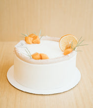 Load image into Gallery viewer, Holiday Cake: Chocolate, Osmanthus and Persimmon Shortcake