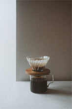 Load image into Gallery viewer, Hario V60-02 - Glass & Olive Wood
